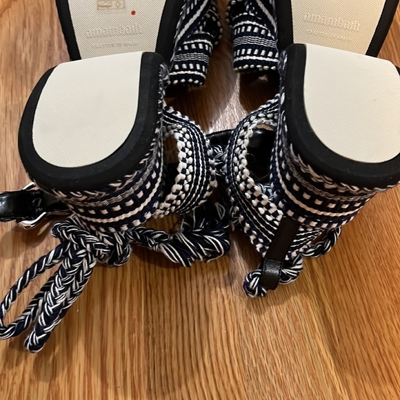 Free People x Amambaih Beatrix Wrap Sandals Size EU 40 or US 10 NEW - Picture 8 of 16